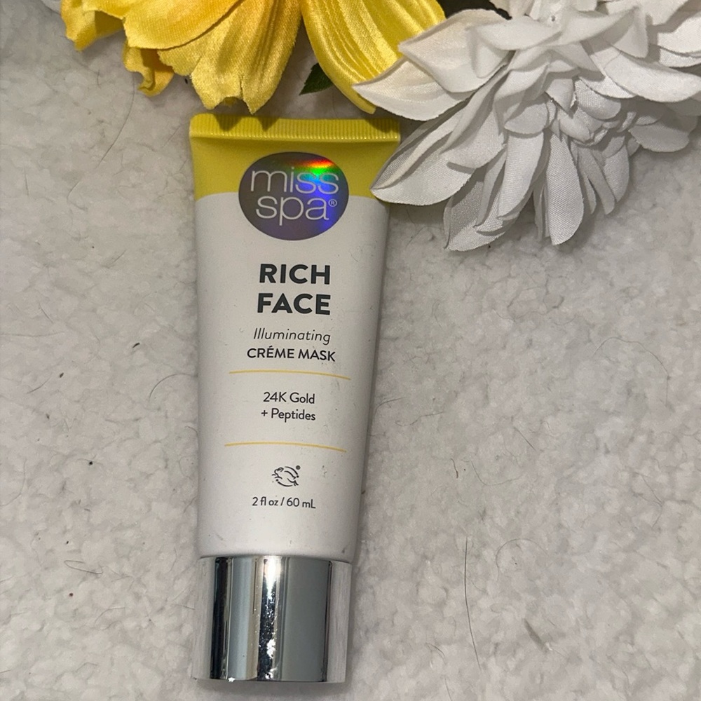 Miss Spa Rich Face Illuminating Creme Mask w/ 24k Gold + Peptides